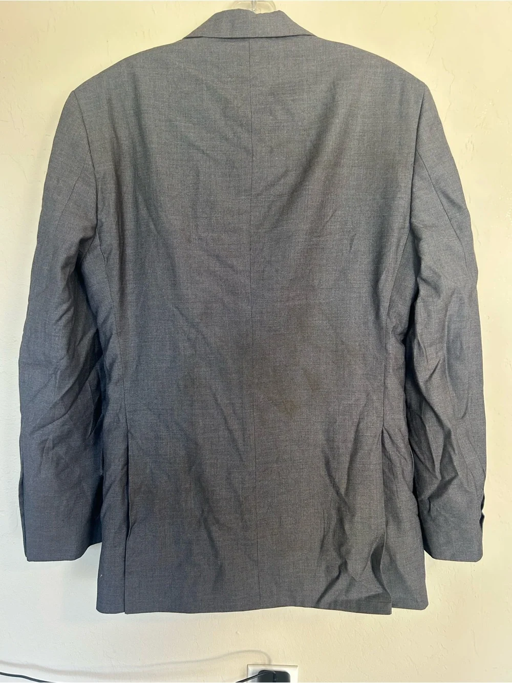 Pronto Uomo 36R Gray 2 Button Blazer Suit Jacket Sport Coat (1886)